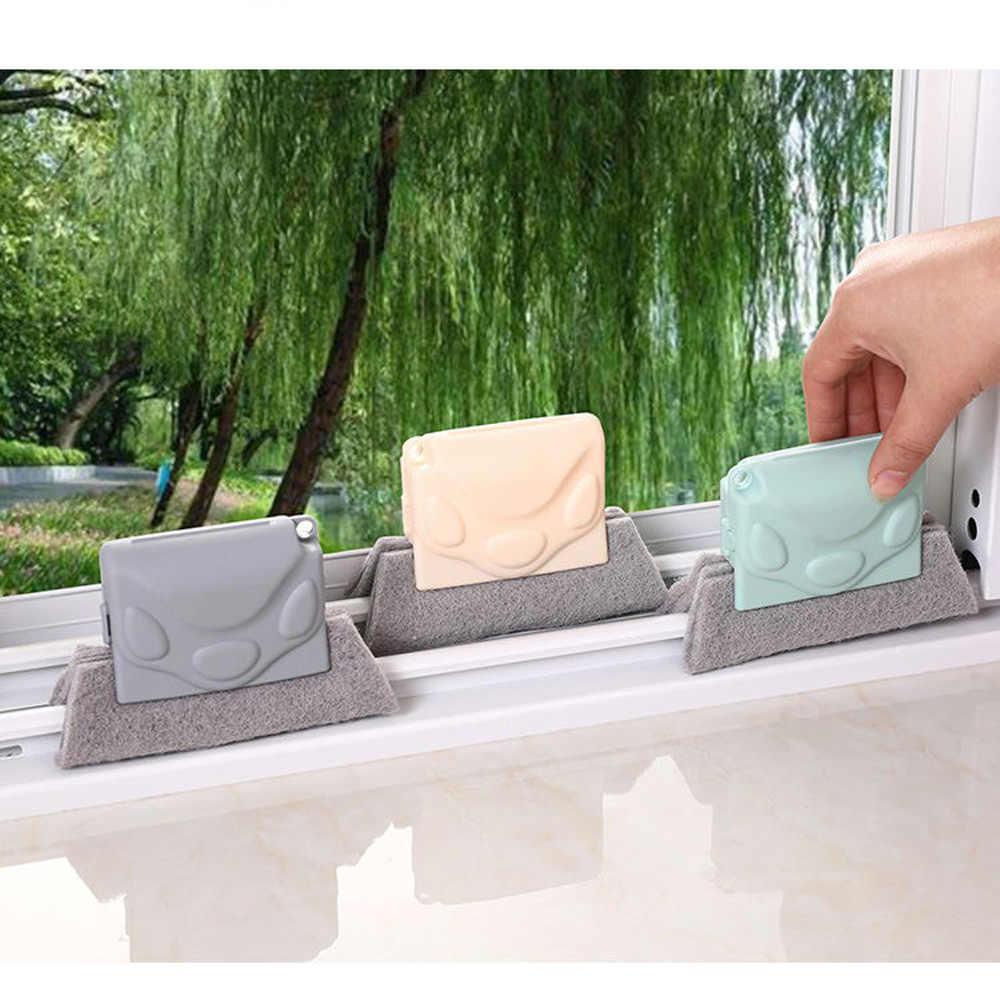 나만의집꾸미기 창틀 틈새 손잡이 스펀지 청소 브러쉬, 색상 / 민트, 1개 650원