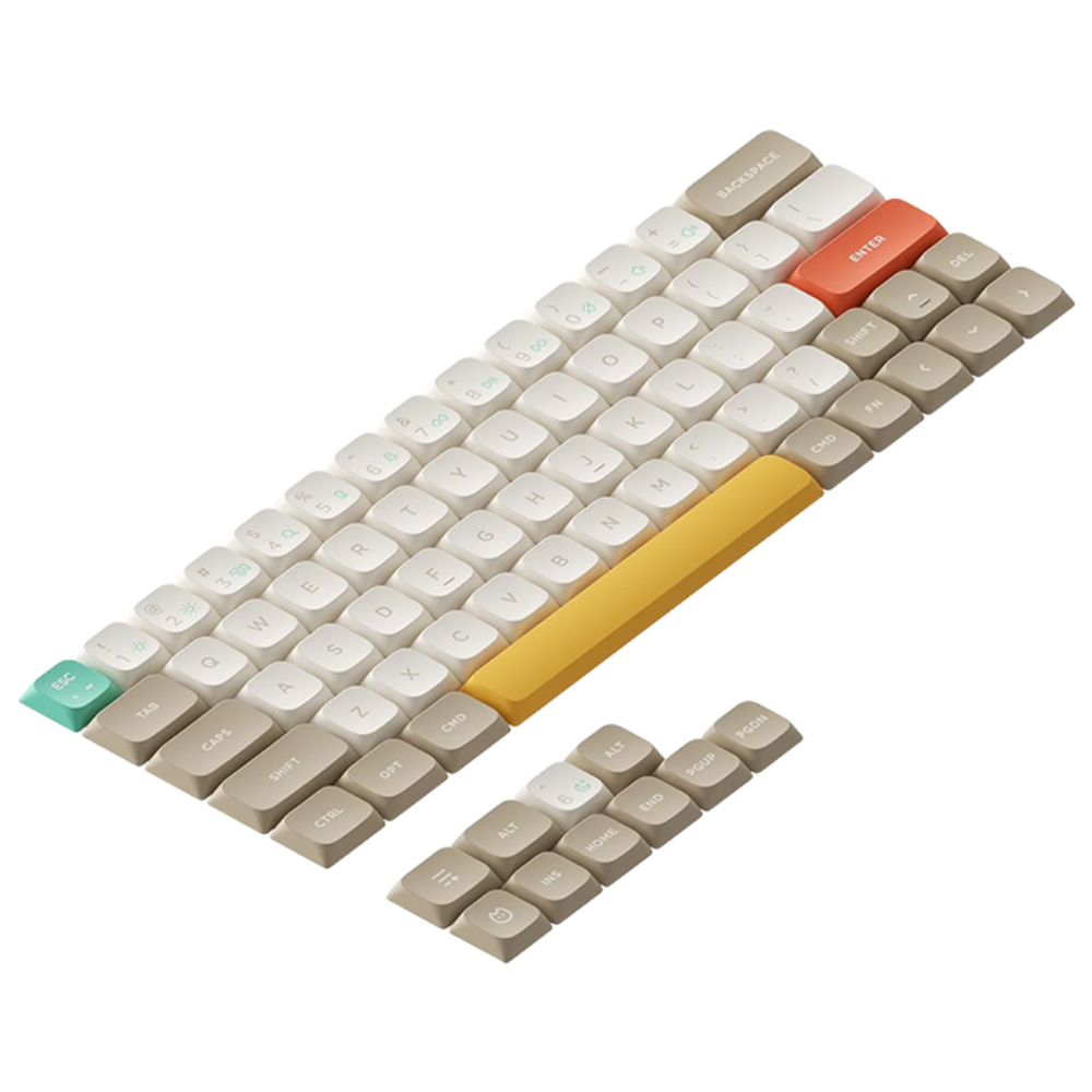 NUPHY 코스트 던 키캡 로우 프로파일 염료승화 PBT 영문, AIR60 시리즈 35,000원