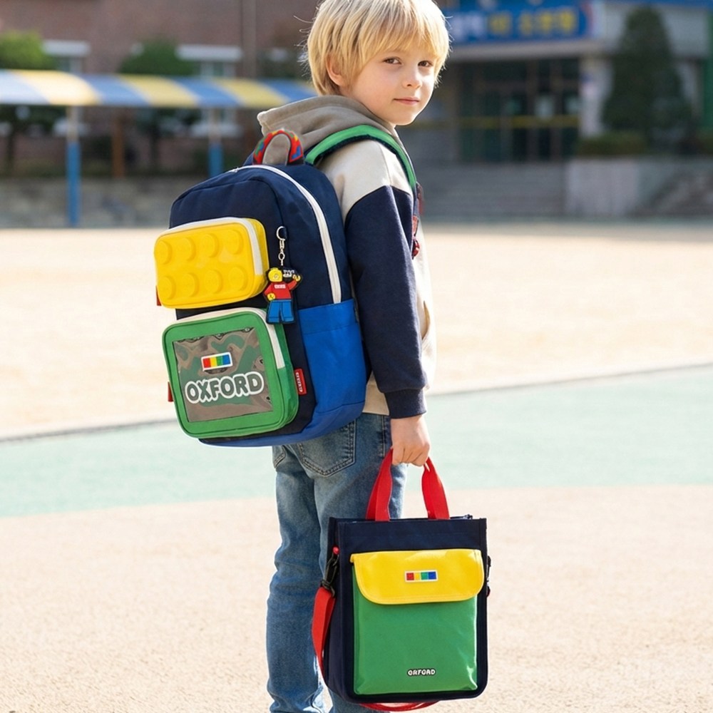 옥스포드 블록 초등학생 책가방세트 경량 가벼운 귀여운 캐릭터 튼튼한 키즈 백팩+실내화가방 저학년 남아 메는 어린이 초등 가방 신학기 조카 입학선물 67,900원