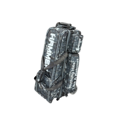 볼링가방 2025 신형 햄머 3볼 슬림 롤러백 볼링백 해머 [밀리터리-천] 170,000원