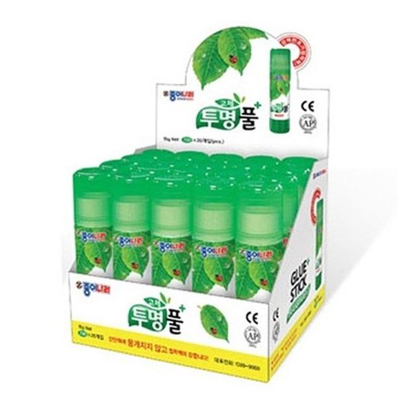 종이나라 투명나라풀, 20개, 25g 10,000원