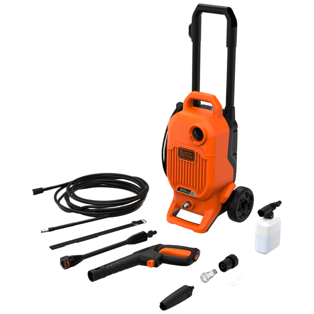 블랙앤데커 125bar 고성능 고압 세척기 세차기 분사기 BEPW1800T 149,900원