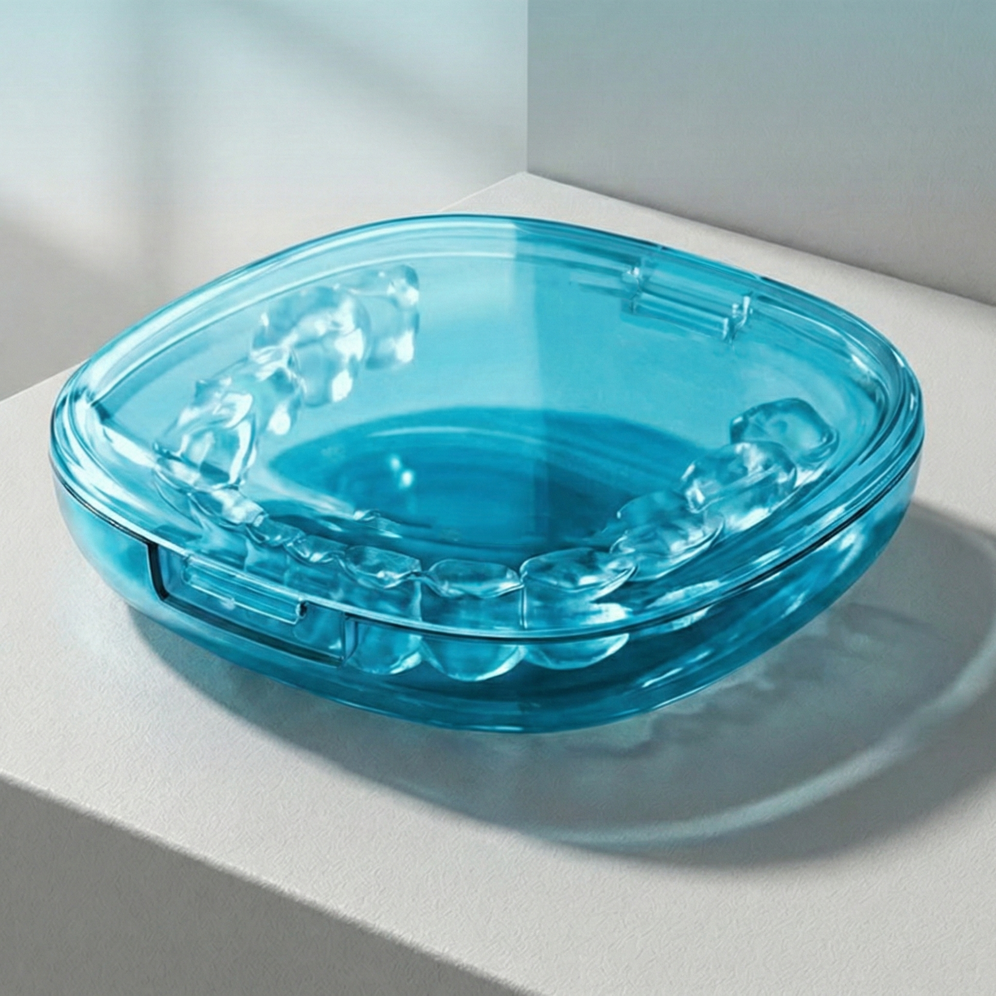 모바이브 휴대용 틀니 치아 투명 교정기 케이스 MV-CASE-001, 진한 블루, 1개 5,680원