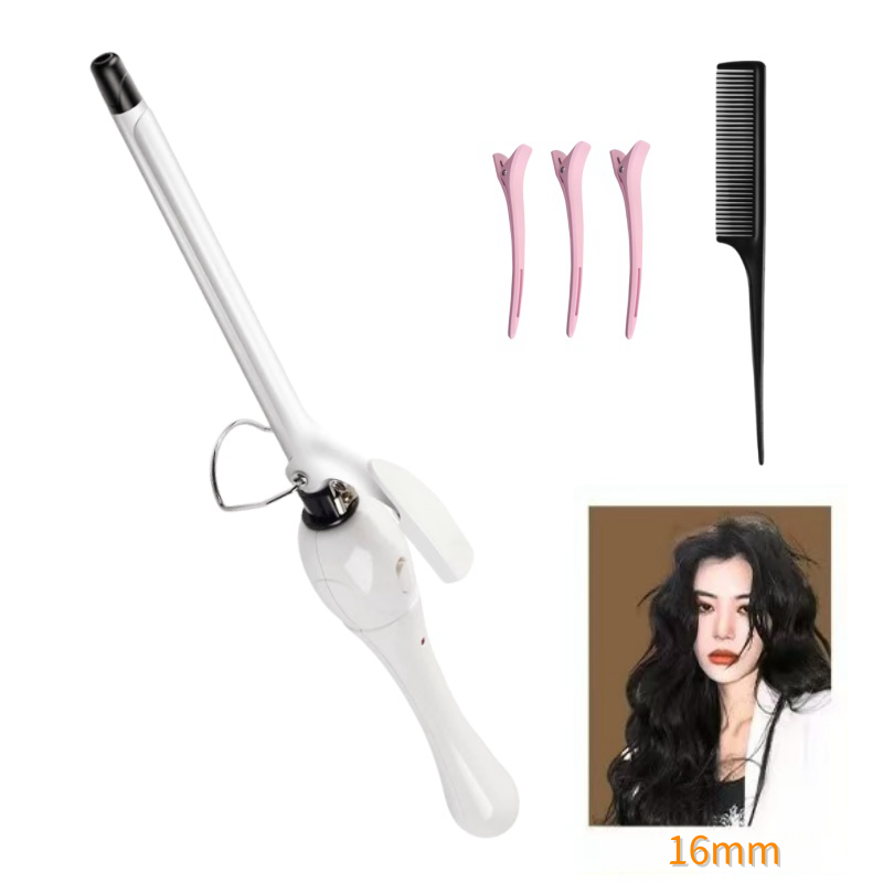 HTYVC 9-16mm 양털 고데기 미니 사이즈 봉고데기 헤어 웨이브 봉고데기 세라믹 헤어 컬링 남녀공용 19,690원