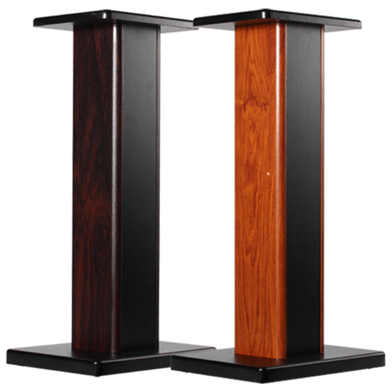 프리미엄 우드 스피커 받침대 모니터스피커스탠드 1조(2개입) 티비 사운드바 거치대 스탠드 우퍼 받침대 거치대, 1세트, 호두색+블랙, 70cm 73,000원