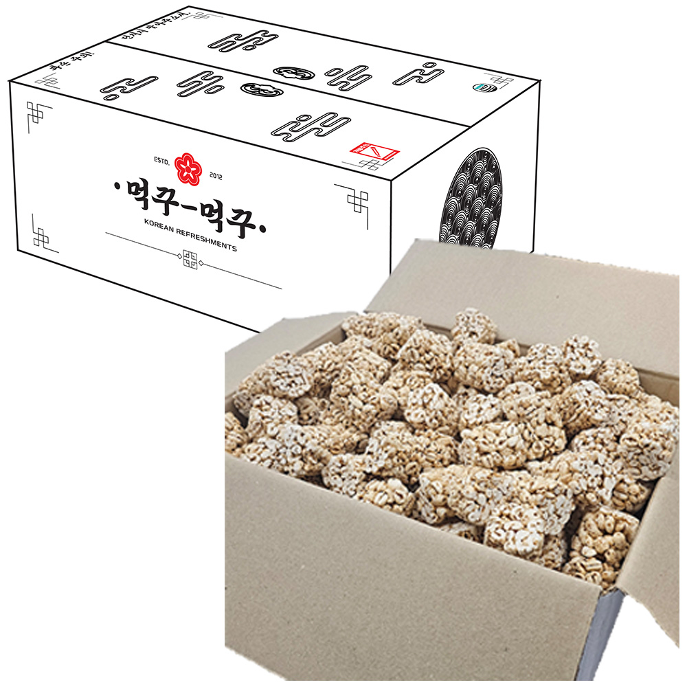 먹꾸먹꾸 옛날과자 한입 밀강정 750g 1박스 7,780원