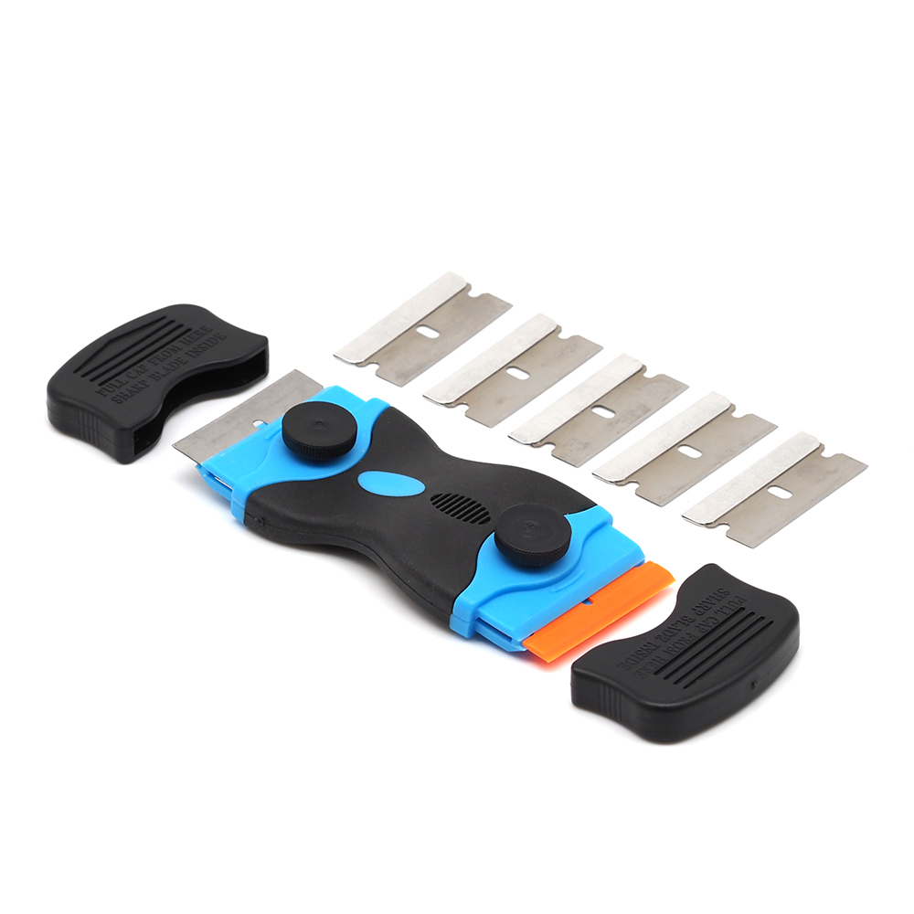 인덕션 청소칼 플라스틱칼날 스크래퍼 본품 + 리필칼날 5p 3,500원