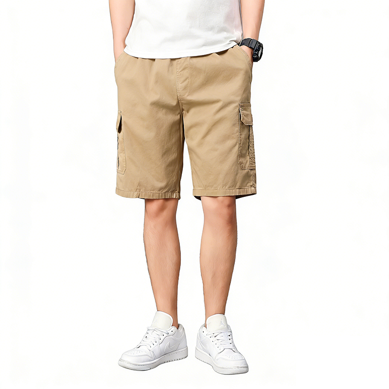 남자 카고 반바지 면100% 밴딩 기본 여름용 범록(598) 15,880원