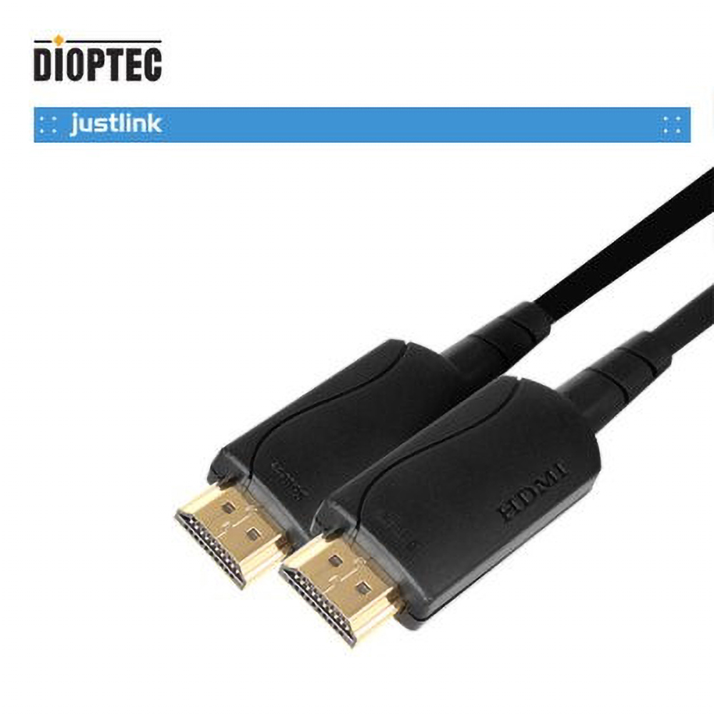 디옵텍 JUSTLINK MAX HFOC600 광 HDMI 1.4 케이블 60m 340,000원