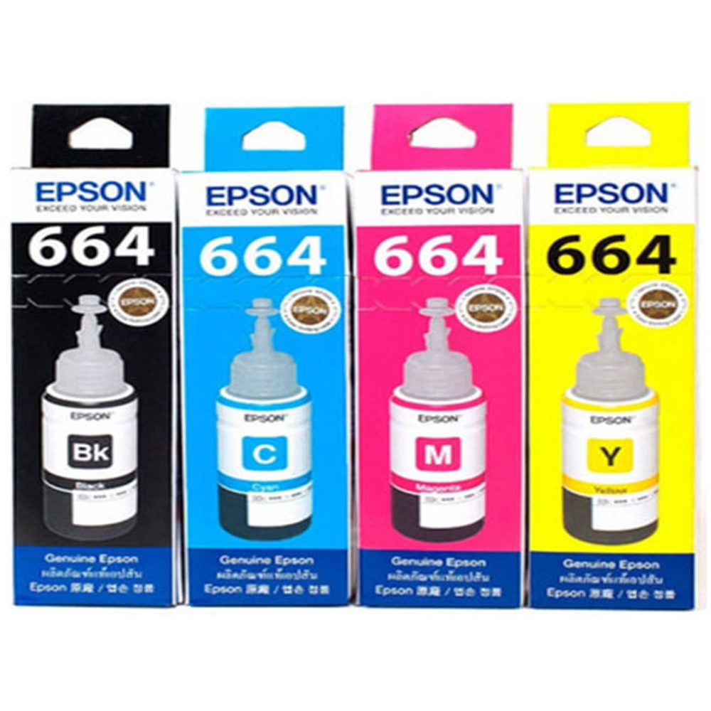엡손 정품 T664검정+T664노랑,파랑,빨강 4색 세트 EPSON T664 엡손664 앱손664 엡슨664 앱슨664 오리지널 순정품 무한 충전 리필 잉크 고품질 대용량, 1개 58,800원