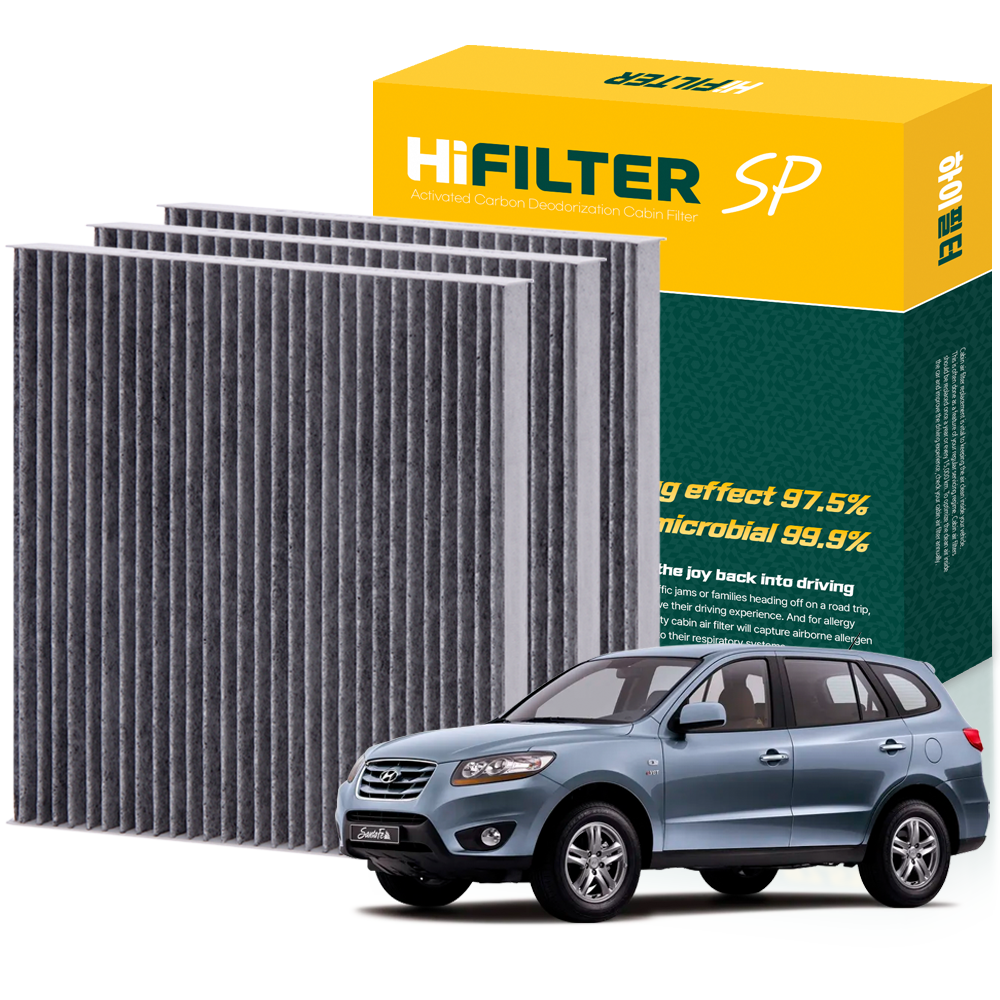 하이필터 현대 자동차 싼타페 활성탄 에어컨필터 9,890원