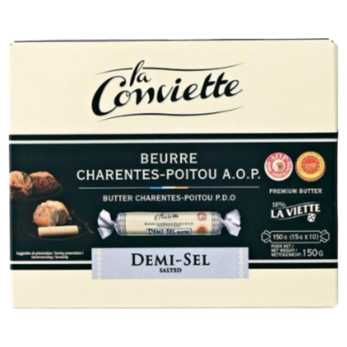 르꽁비에뜨 AOP 가염버터, 150g 73,000원