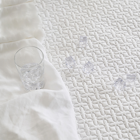 플로라침구 국내생산 듀라론 냉감 쿨매트, 스노우플라워, 쿨매트 87,020원