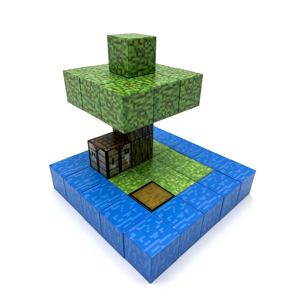 키디즘 마크 자석블럭 큐브 미니섬 38피스 어린이 쌓기놀이 장난감, 1개, 단일상품 12,000원