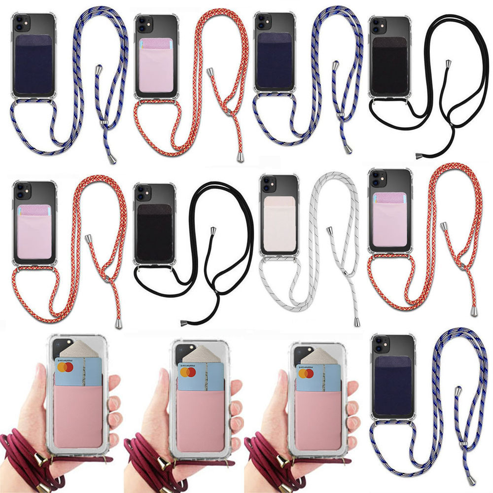 아이폰16e (카드포켓) (목걸이형) (어깨 사선 크로스 롱 스트랩) (카드2장 이상 수납) (핸드폰 목걸이줄) (충격 분실 휴대폰 보호) (젤리 범퍼) 7,900원