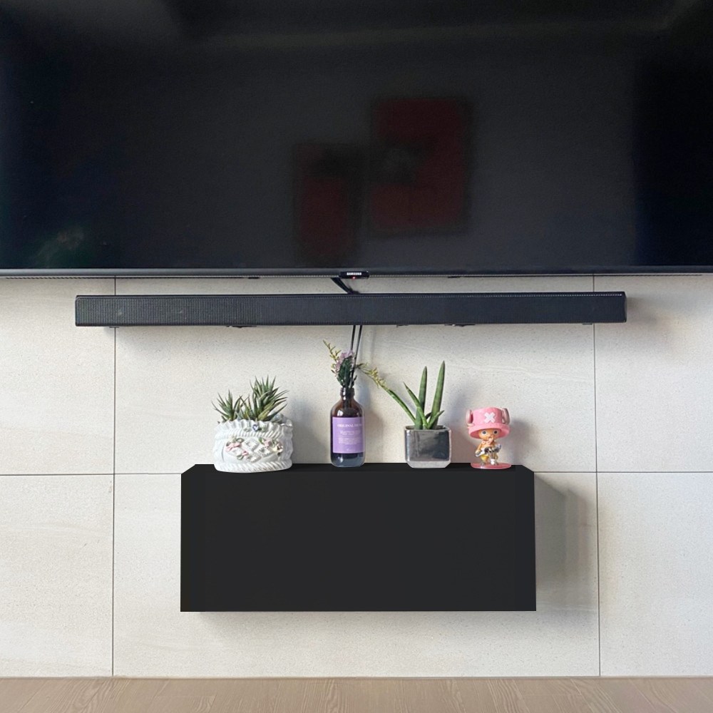 벽콘센트가리개 셋탑박스거치대 셋탑박스브라켓 셋탑박스숨기기 무타공 공유기 거치대 멀티탭정리함 벽걸이티비선정리 공유기커버 매직히든박스 48cm 38,500원