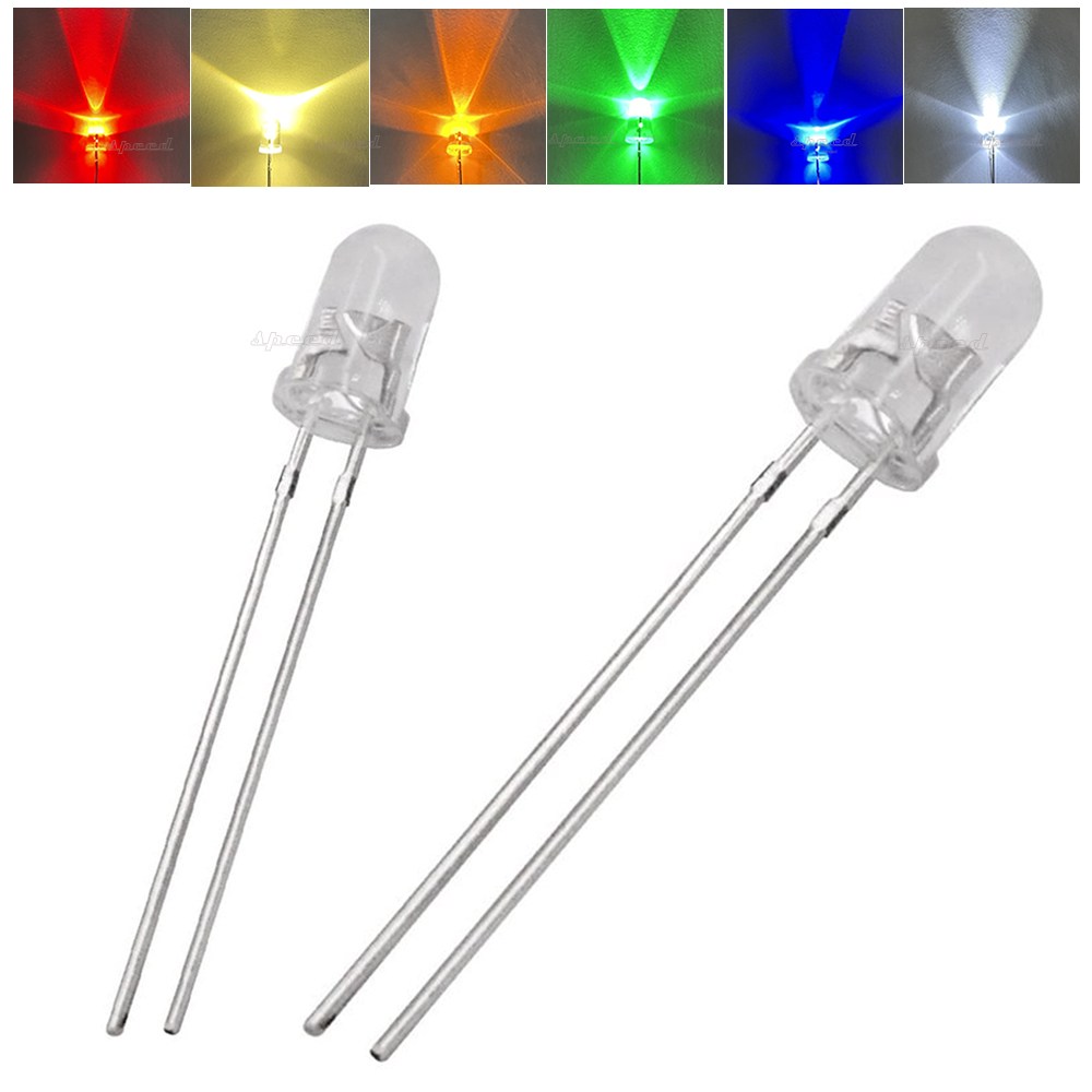 3mm 5mm 고휘도 LED 발광 다이오드 90원