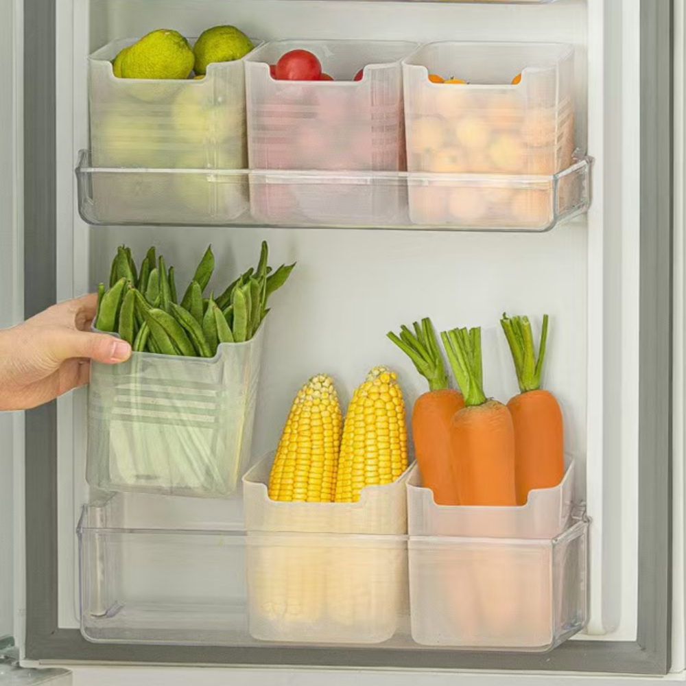 냉장고정리 트레이 소형5개구성, 투명 6,990원