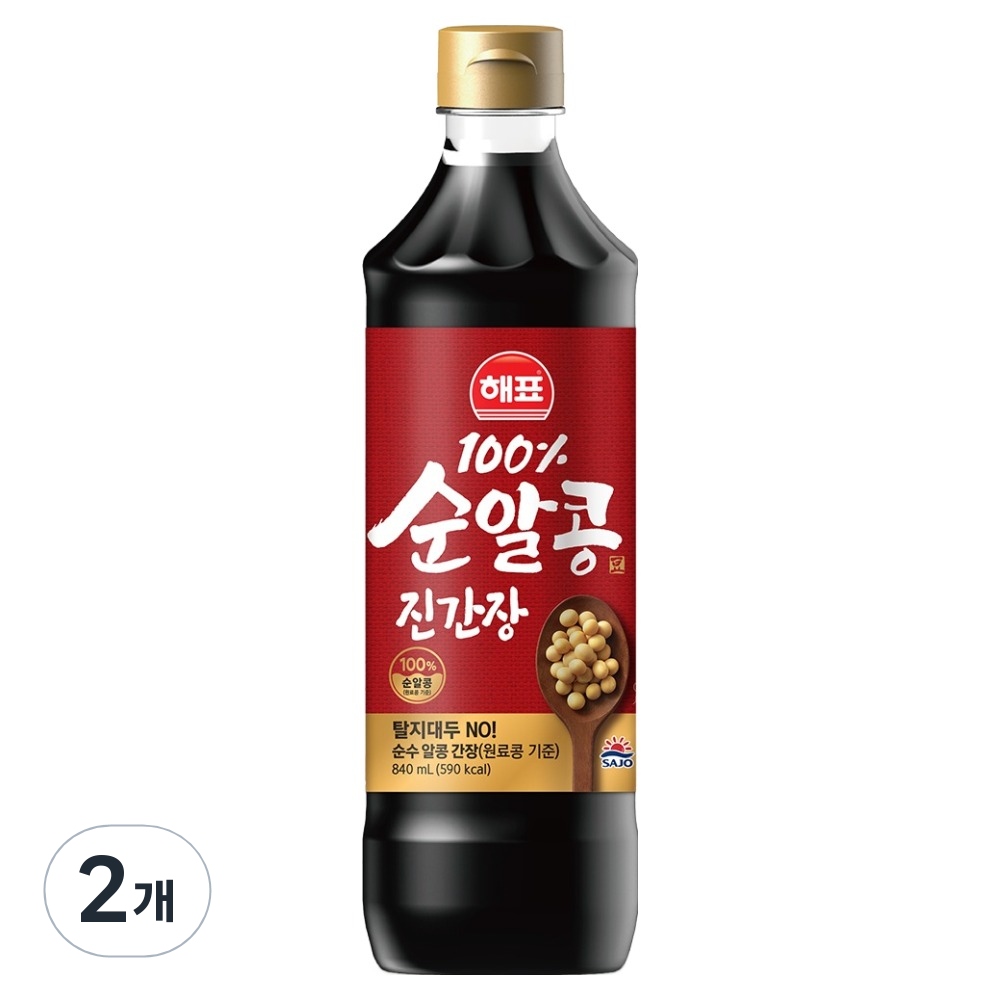 해표 순알콩 진간장 6,800원