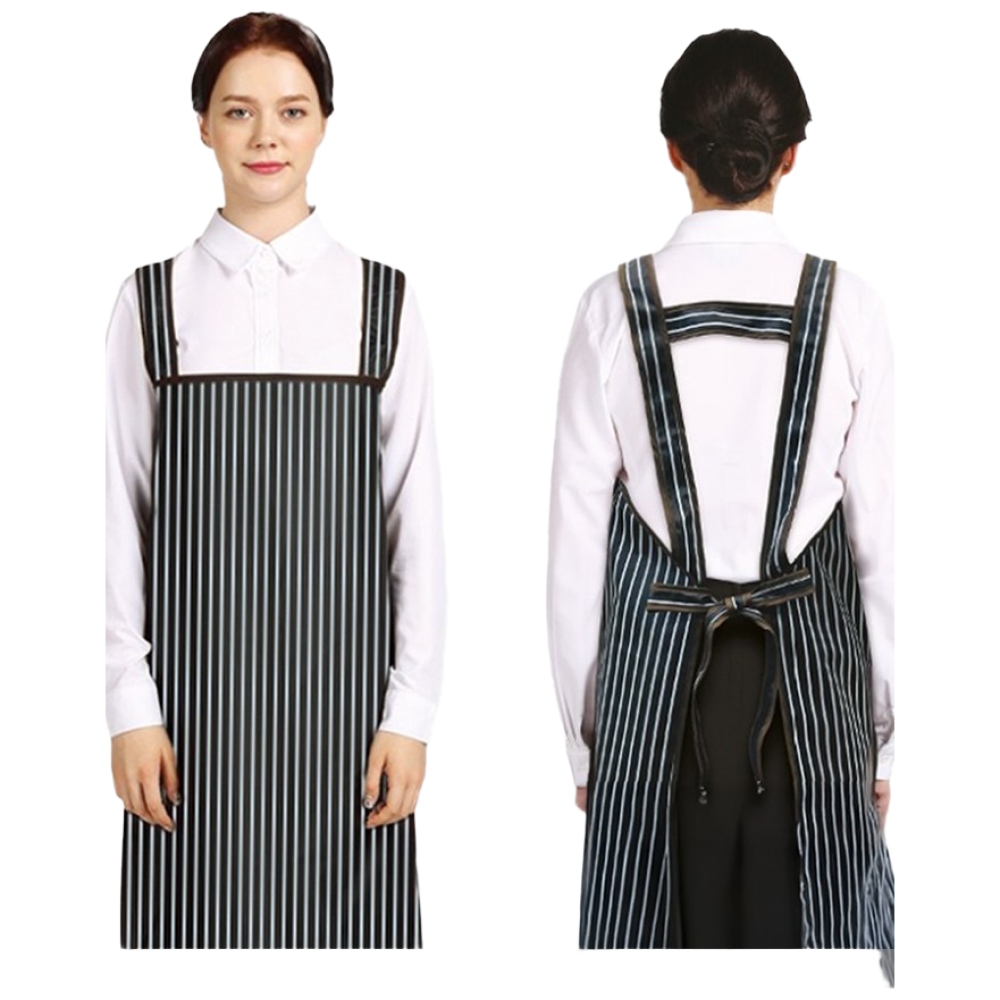 매쉬 줄무늬 H형 방수 앞치마 (대), 보라색, 1개 11,320원