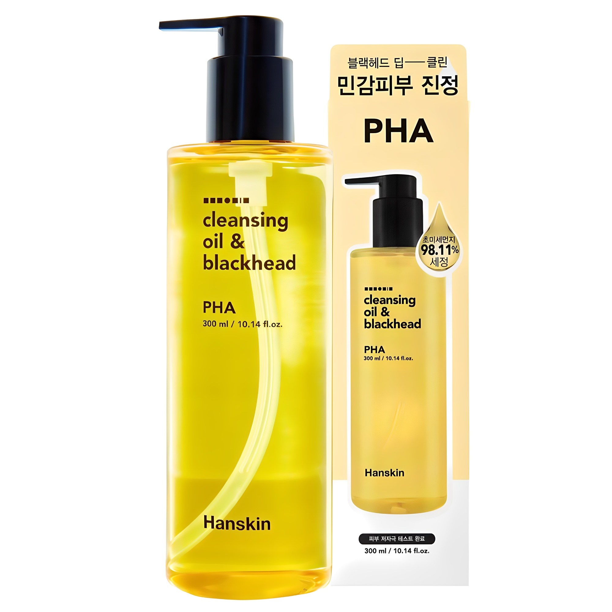 한스킨 클렌징오일 앤 블랙헤드 PHA, 300ml, 1개 18,220원