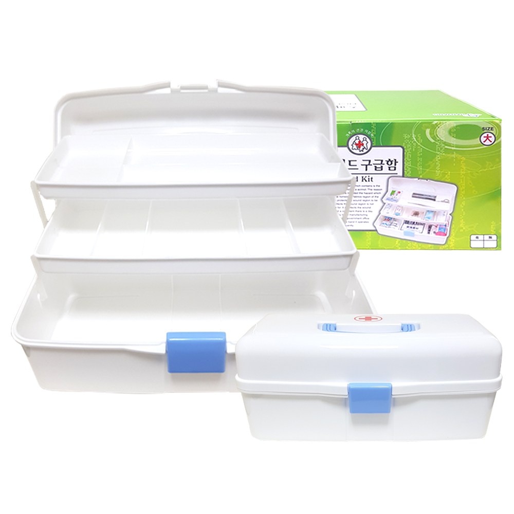 상비약 세트 구급상자 구급함 약보관함 미니 케이스 약통 하루생각 14,000원
