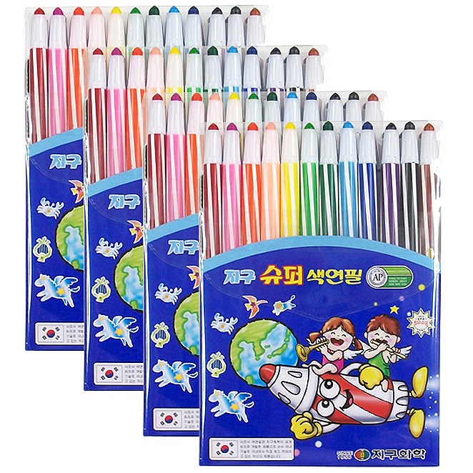 지구슈퍼색연필12색 12색슈퍼색연필 지구화학 샤프식 어린이집 유치원 초등학교 신학기 졸업 선물 5,390원