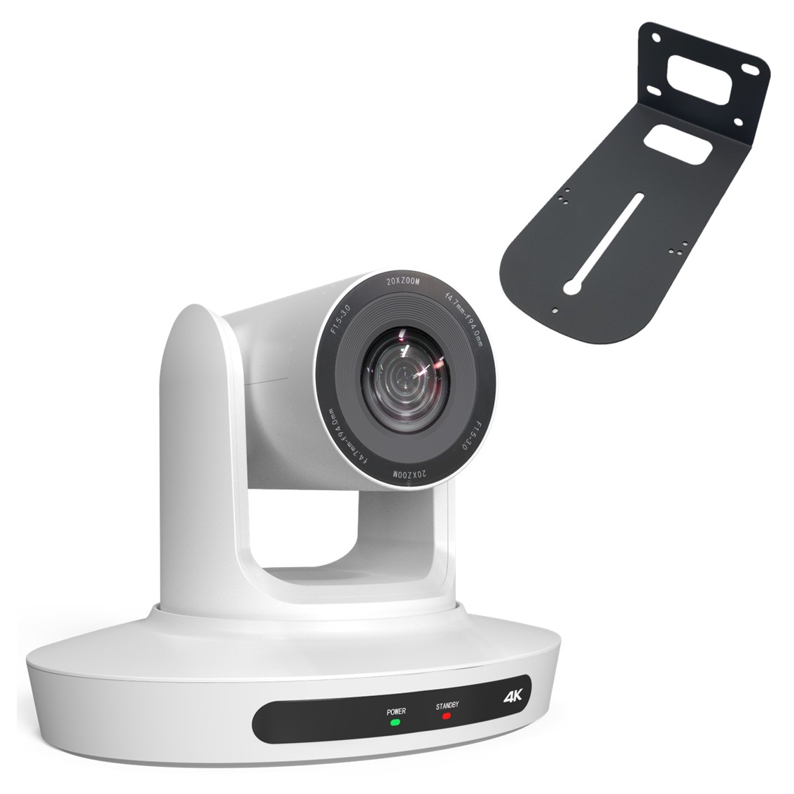 [AVMASTER] PTZ-AT204K(4K/AI자동추적/20배줌 + 벽부라켓(avm15)포함 820,000원