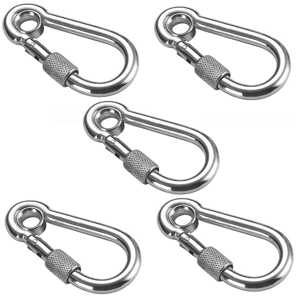 쿠쿠팡팡 카라비너 캠핑 등산 다용도 고강도 고리, 5개, B세트 9,000원