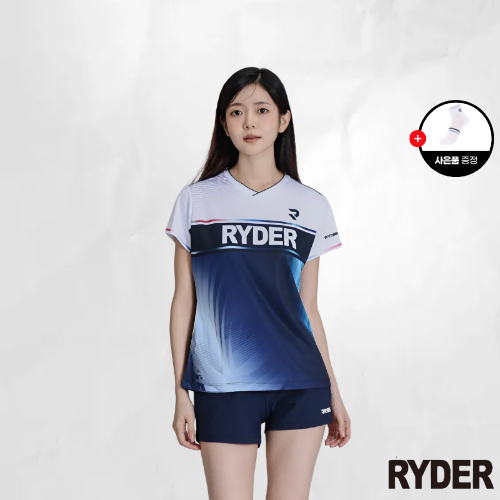 라이더 배드민턴 게임웨어 반팔 티셔츠 2026R-7 남녀공용 55,000원