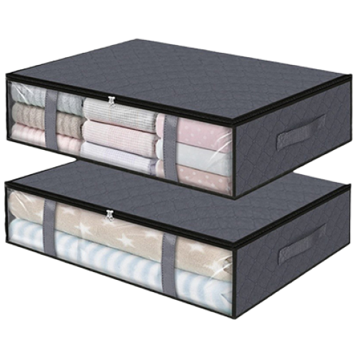 그리에티 이불 옷 정리함 보관함, 2개, 그레이 15,000원