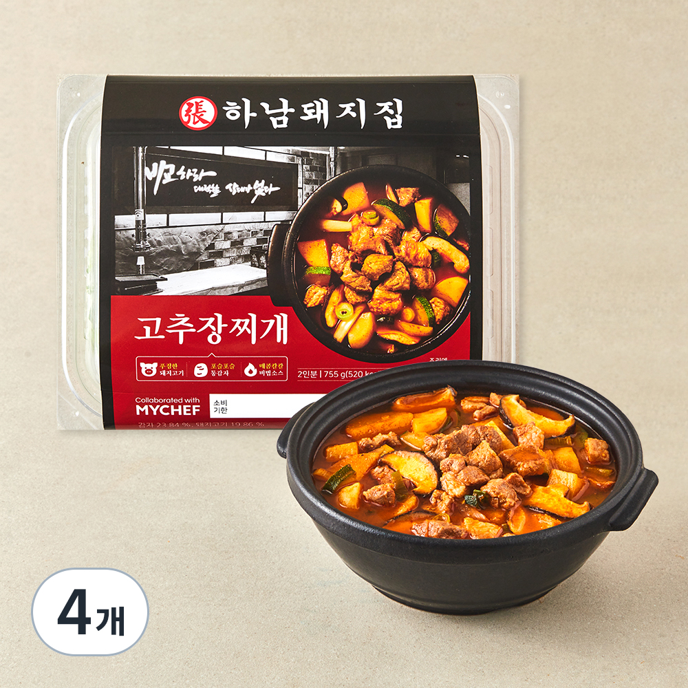 [로켓프레시] 마이셰프 하남돼지집 고추장찌개 47,570원