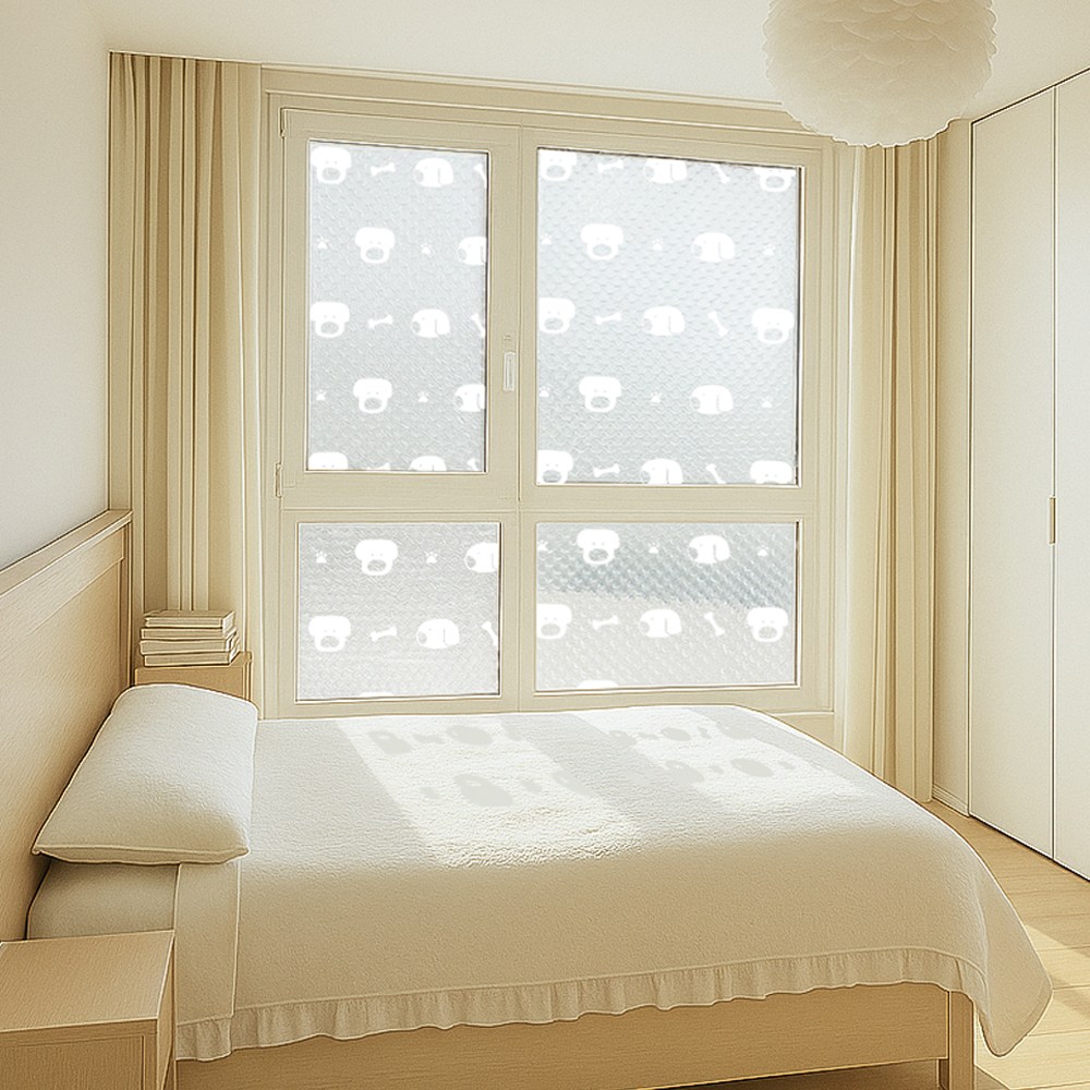 딱포미 물없이 붙이는 뽁뽁이 -더블- 도그 1m x 2.1m 9,900원