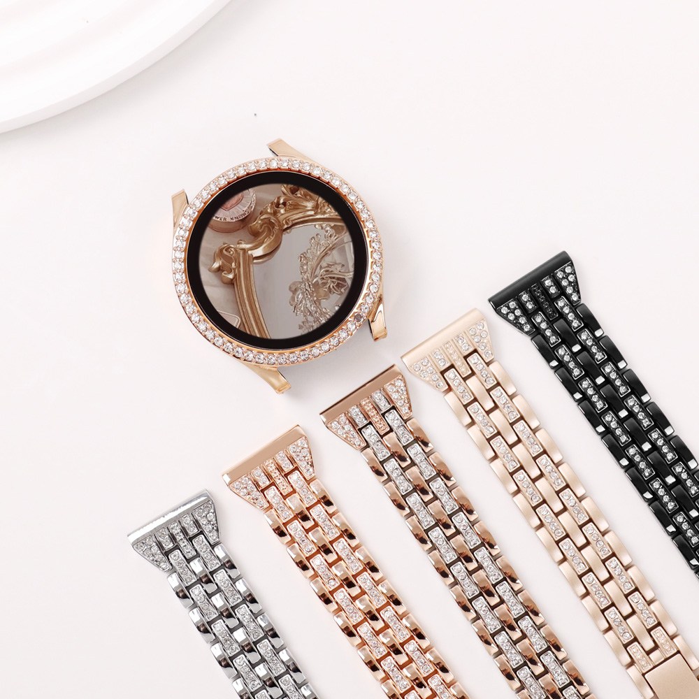 오르몽트 (큐빅세트) 갤럭시워치7 6 5 4 호환 큐빅 스트랩 (커버+스트랩) 메탈 갤럭시워치스트랩 시계줄 줄질 24,800원