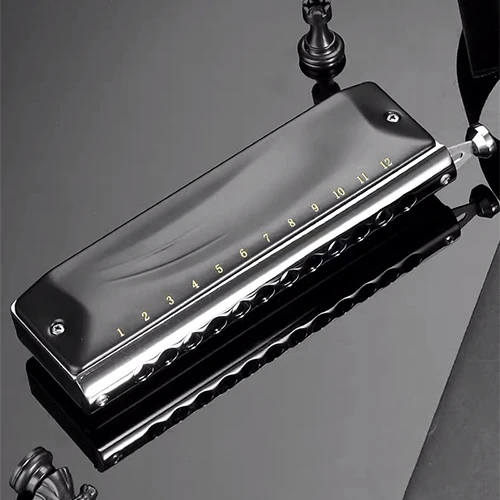 JDR 크로매틱 하모니카 C 키, 12 홀 48 톤, 마우스 오르간 하프 전문 음악 악기, GM0648 133,700원