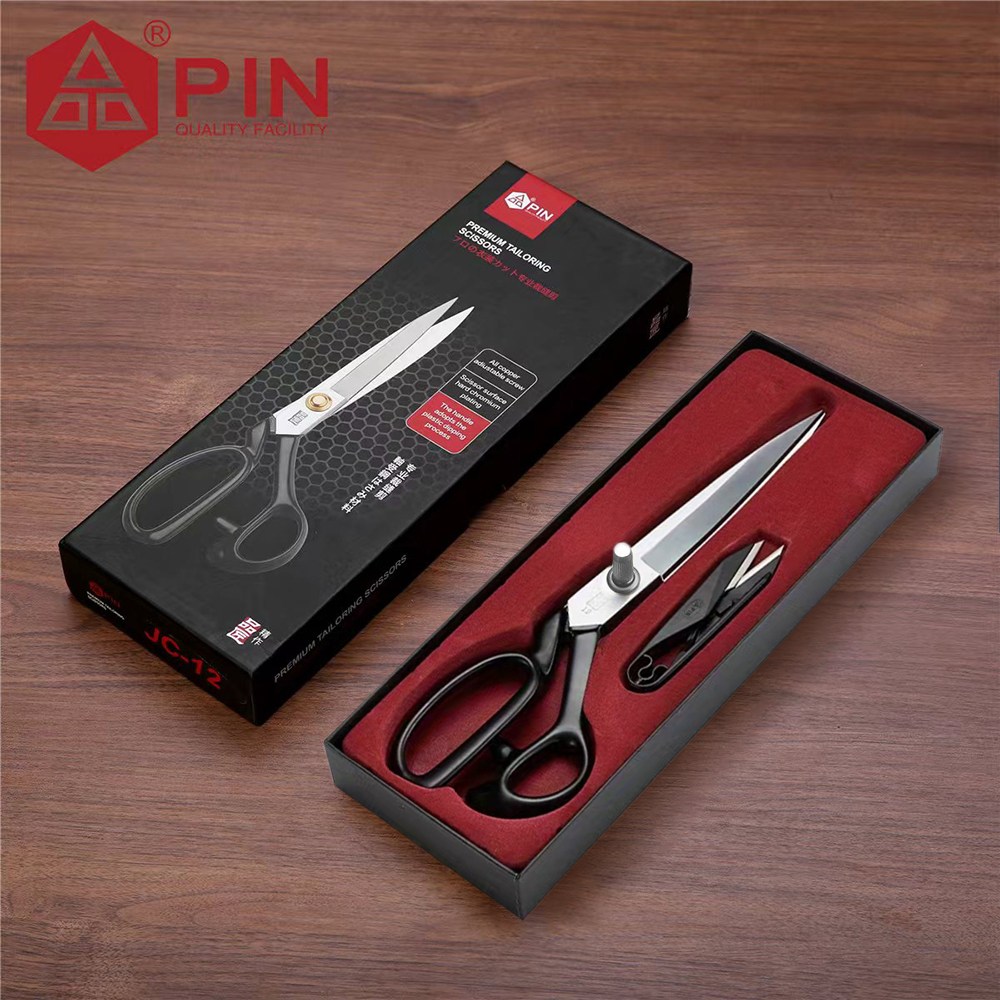 PIN 12인치 전문가용 재단가위 헤비듀티 스테인리스 두꺼운 원단 가죽 커팅 37,790원