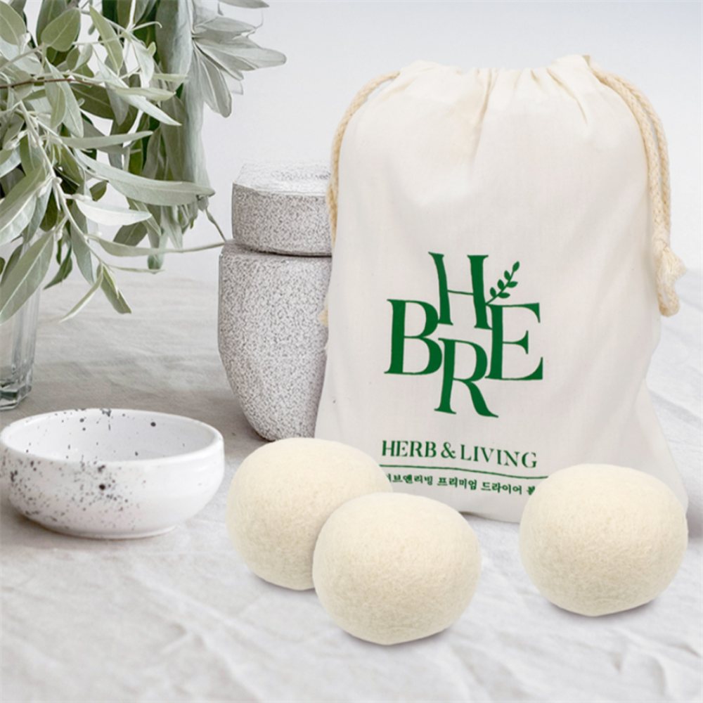 탐템 천연 양모 건조기볼 6구 파우치 세트 드라이어볼 양모볼 10,670원