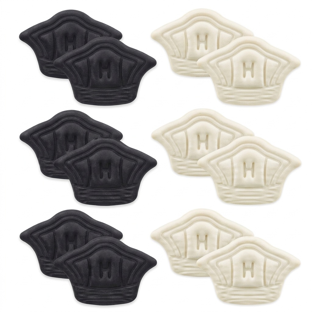 운동화 뒤꿈치 새신발 클때, 셀프수선 잘라쓰는 발뒷꿈치 보호 쿠션 패드 2종, 6P 3,650원