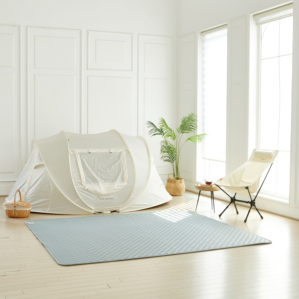 더안 EMF 특대형 그레이 레자 탄소매트 DH-2020, 200 x 240 cm 154,000원