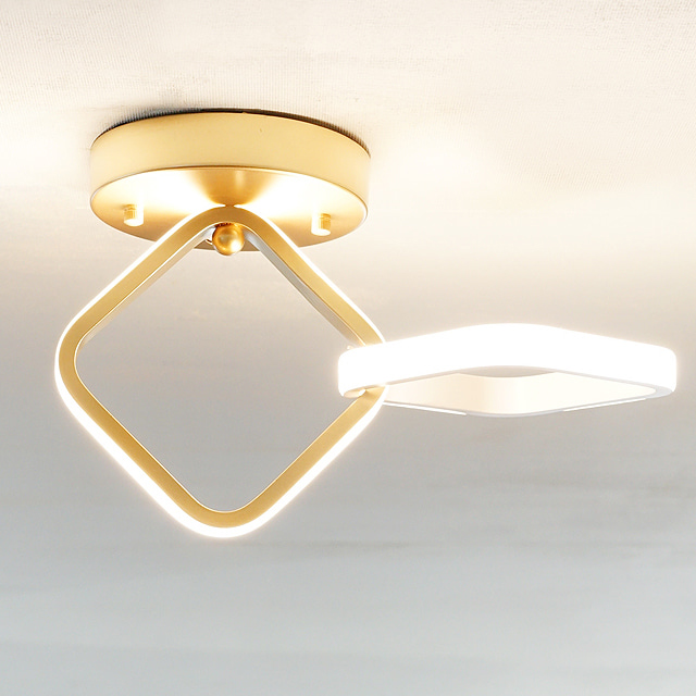 LED 바니 사각 20W 직부등 현관 복도등, 골드바디, 1개 48,500원