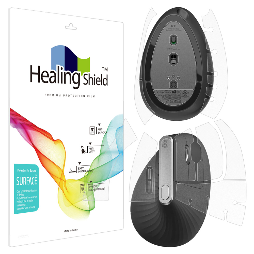 힐링쉴드 로지텍 MX 버티컬 무선 마우스 무광 외부 보호필름 세트 7,730원
