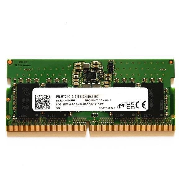 마이크론 노트북용 메모리 DDR5 SODIMM 8GB PC5-5600B 174,900원