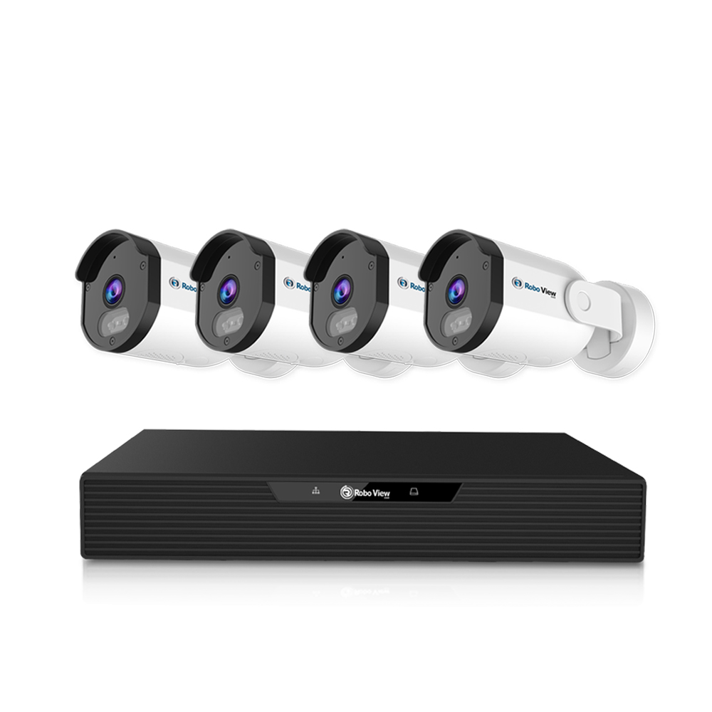 글로벌아이넷 로보뷰 NVR 8채널 AI POE CCTV 녹화기 4K UHD N5 4대 세트 618,000원
