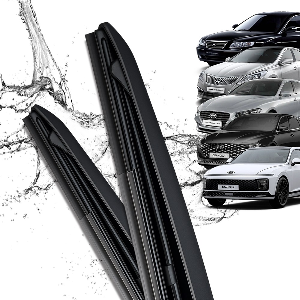 1+1 그랜저 HG TG XG IG 더뉴그랜저 GN7 전차종 올싹 하이브리드 와이퍼 11,900원