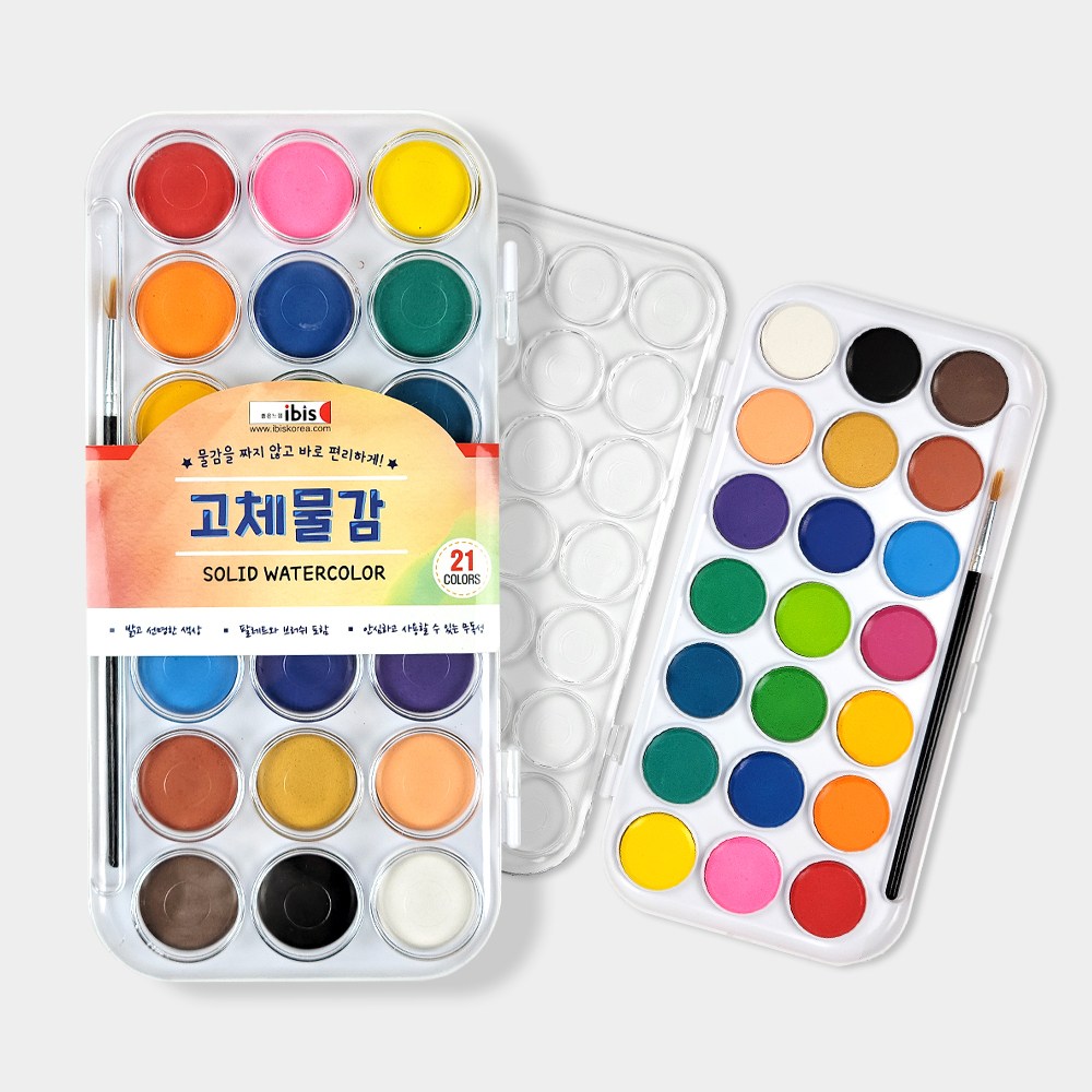 아이비스 6000 21색 고체물감(SP) 11631 4,000원