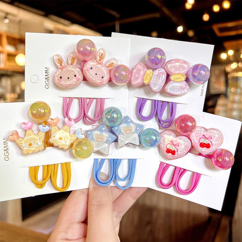 로르블랑 크리미 방울 머리끈 세트 12,850원