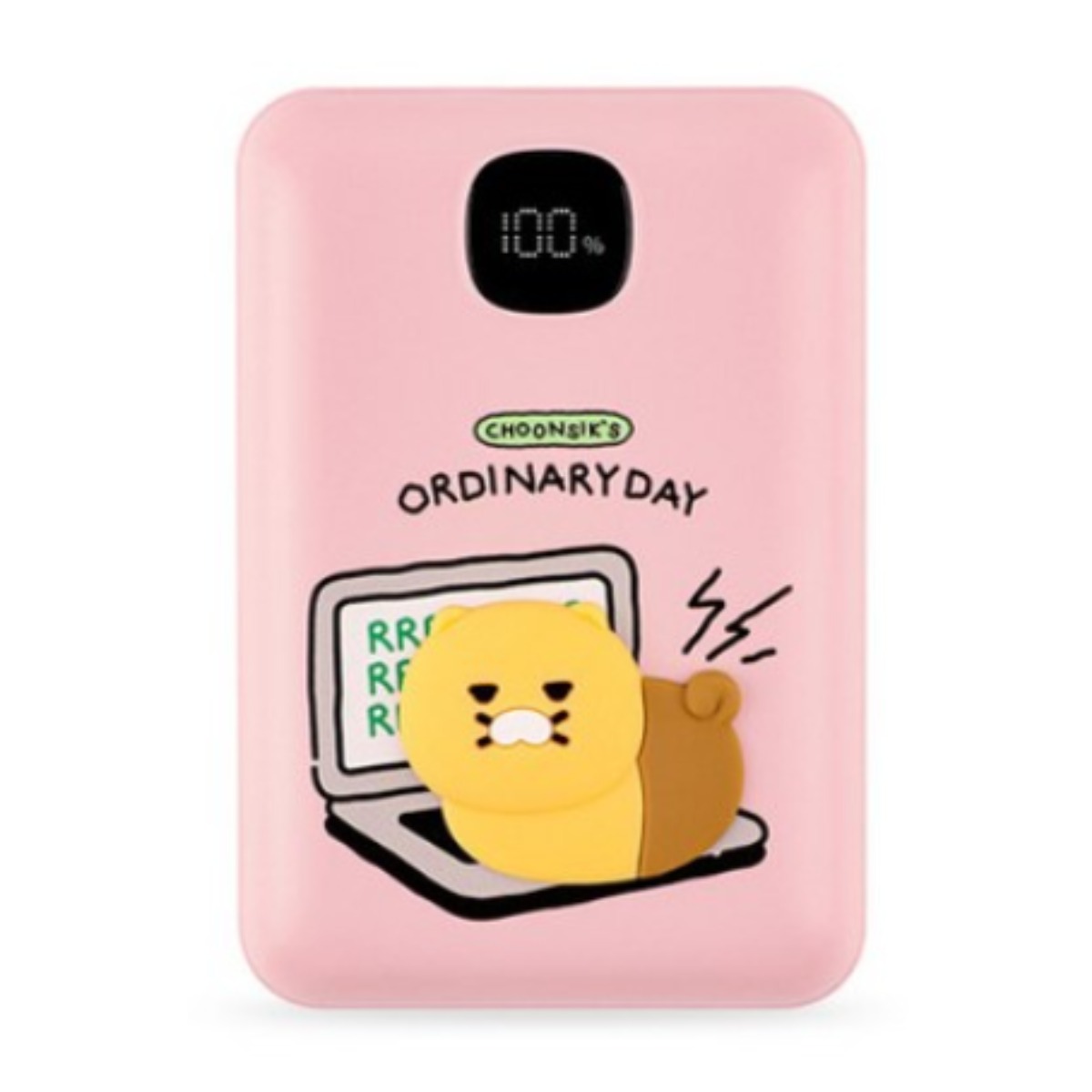 카카오프렌즈 춘식이 고속충전 대용량 보조배터리 20,000mAh 아이폰 갤럭시 C타입 잔량표시, 핑크 35,400원