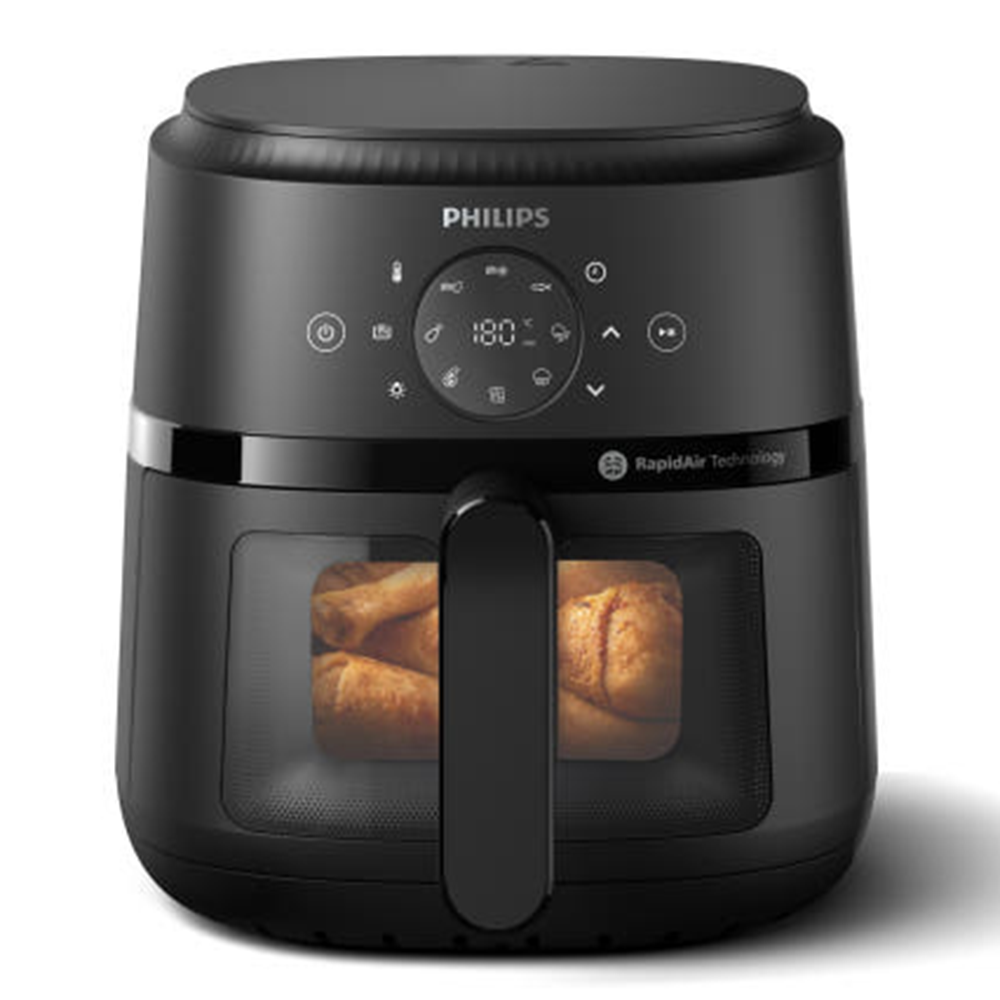 필립스 2000 시리즈 보이는 에어프라이어 4.2L, NA220/00, 블랙 84,820원