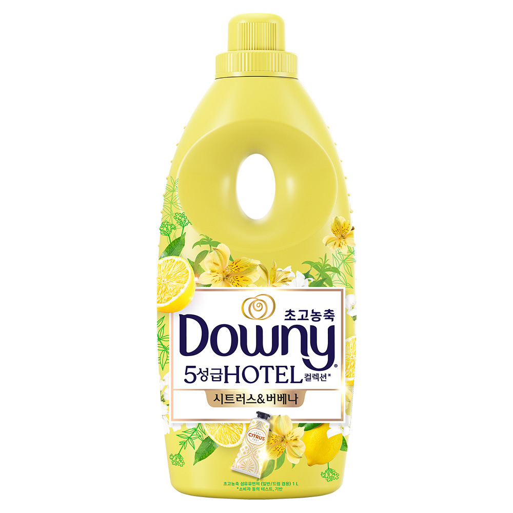 다우니 초고농축 5성급 호텔 컬렉션 섬유유연제 시트러스&버베나 본품 6,930원