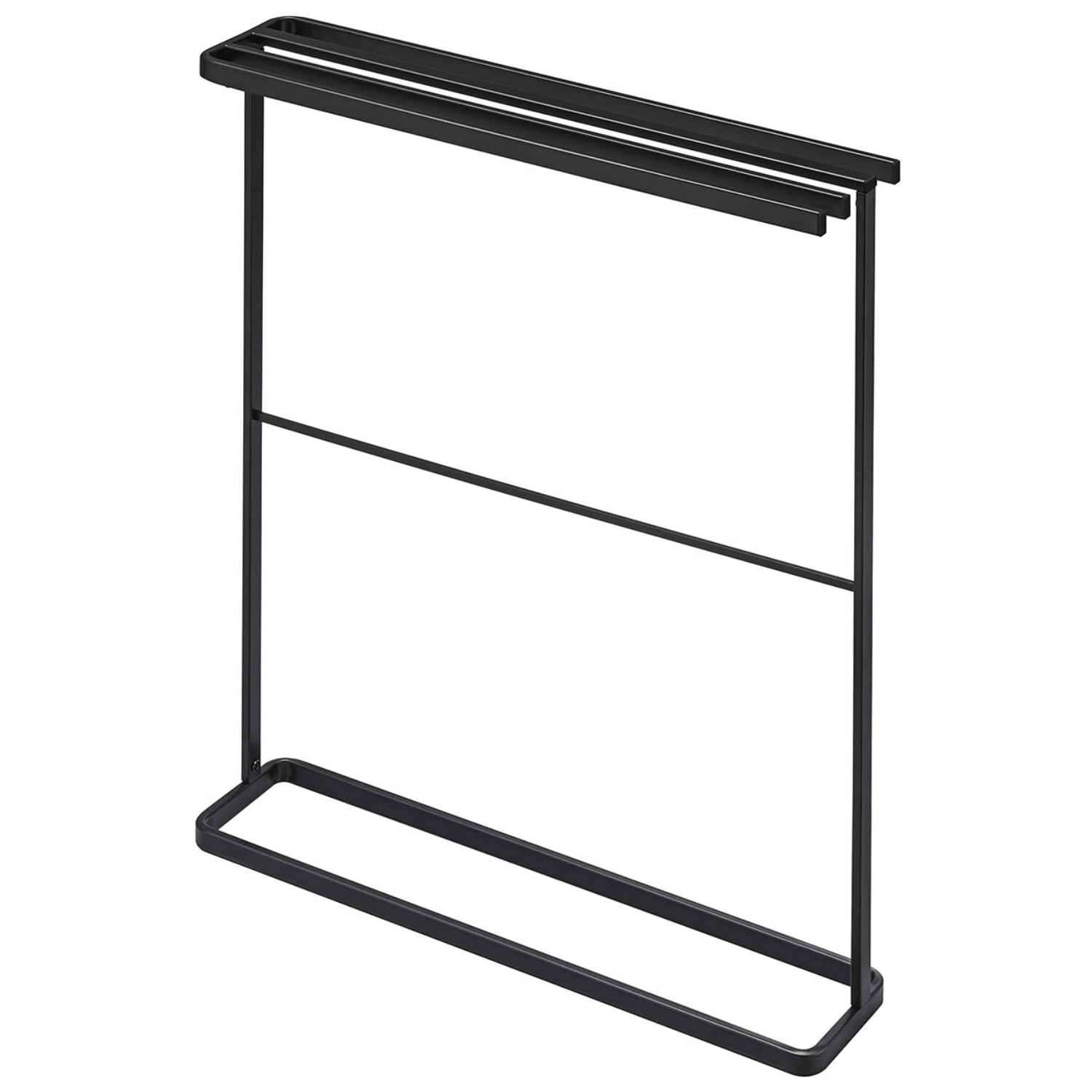 야마자키실업 옆으로 걸 수 있는 바스타월 수건 슬림 스탠드 걸이 타워 5576/5577, 블랙, 1개 75,600원